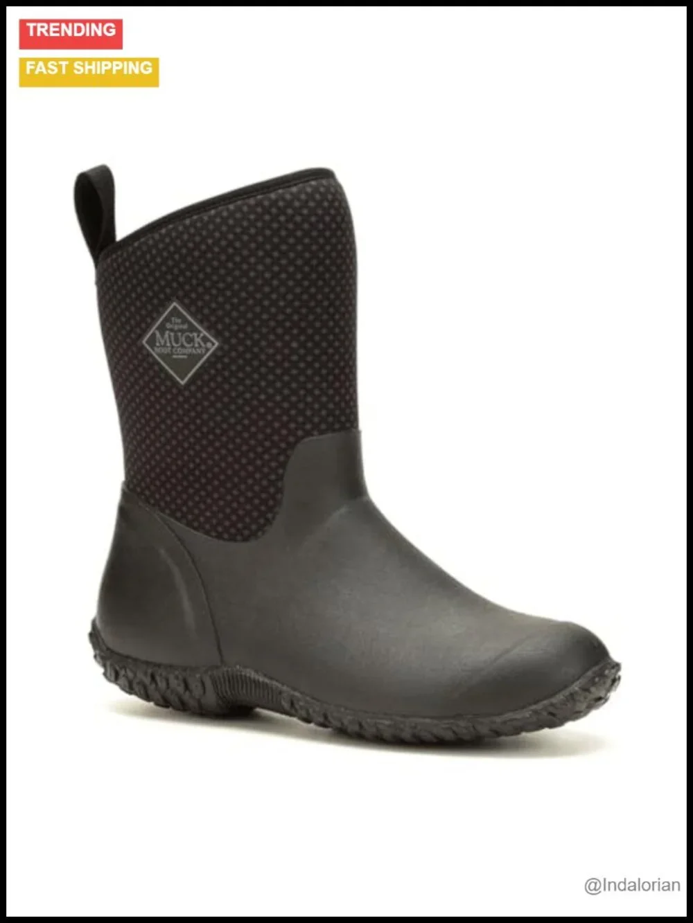 Women's Rain & Snow Boots - Mid-Calf, Water Resistant, Pull-On